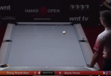 Cơ thủ Việt Nam gây tranh cãi ở giải Hanoi Open