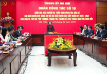 cấp ủy địa phương trực tiếp lãnh đạo triển khai công tác bầu cử đúng tiến độ, chất lượng