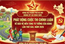 Hoài Đức phát động Cuộc thi chính luận về bảo vệ nền tảng tư tưởng của Đảng lần thứ Sáu