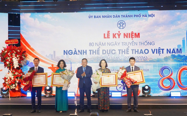 Hà Nội kỷ niệm 80 năm ngày truyền thống ngành thể thao Việt Nam – Ảnh 6 Hà Nội kỷ niệm 80 năm ngày truyền thống ngành thể thao Việt Nam – Ảnh 6
