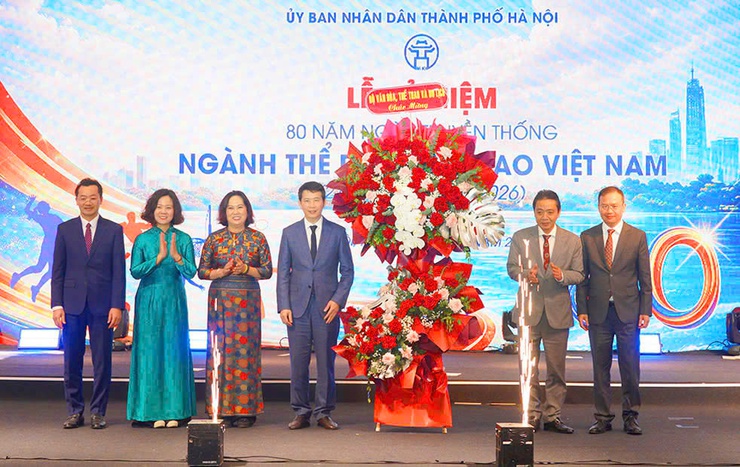 Hà Nội kỷ niệm 80 năm ngày truyền thống ngành thể thao Việt Nam – Ảnh 2 Hà Nội kỷ niệm 80 năm ngày truyền thống ngành thể thao Việt Nam – Ảnh 2