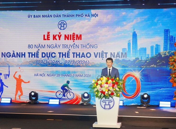 Hà Nội kỷ niệm 80 năm ngày truyền thống ngành thể thao Việt Nam – Ảnh 3 Hà Nội kỷ niệm 80 năm ngày truyền thống ngành thể thao Việt Nam – Ảnh 3