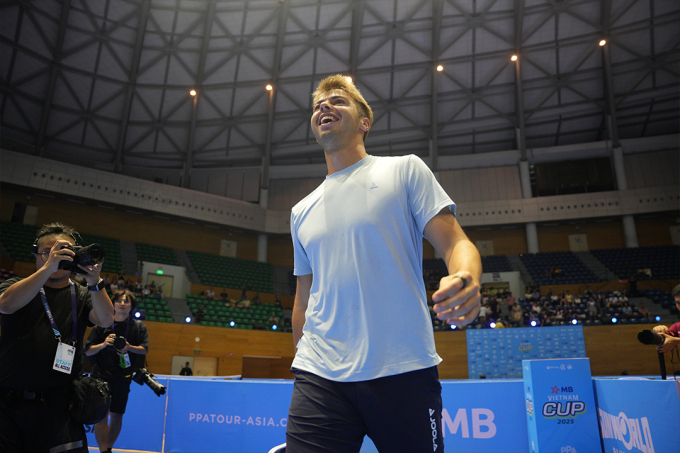 Ben Johns tại giải MB Vietnam Cup 2025 (Ảnh: FPT Play)