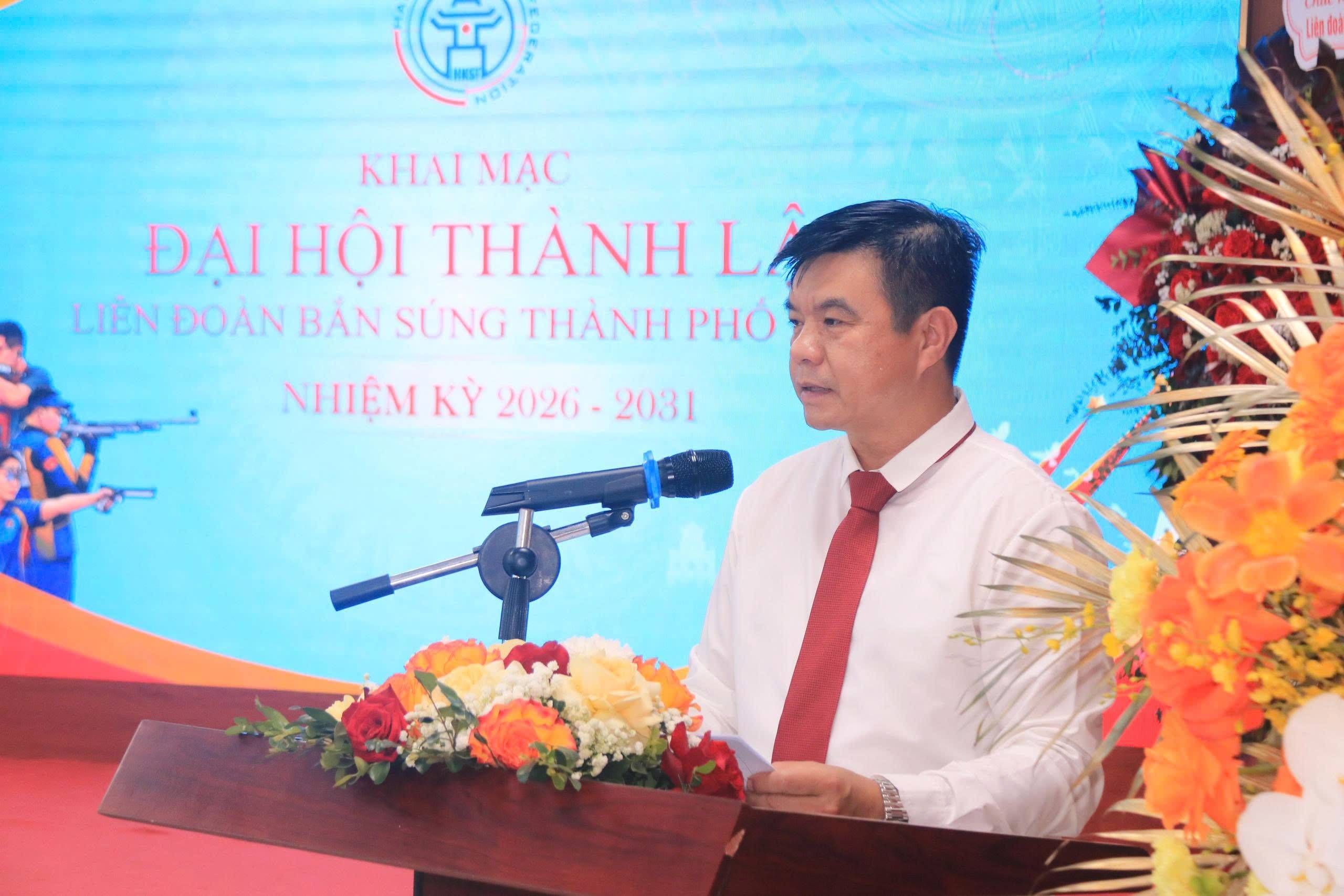 Đại hội thành lập Liên đoàn Bắn súng Hà Nội, tạo đột phá thể chế thể thao đỉnh cao Đại hội thành lập Liên đoàn Bắn súng Hà Nội, tạo đột phá thể chế thể thao đỉnh cao